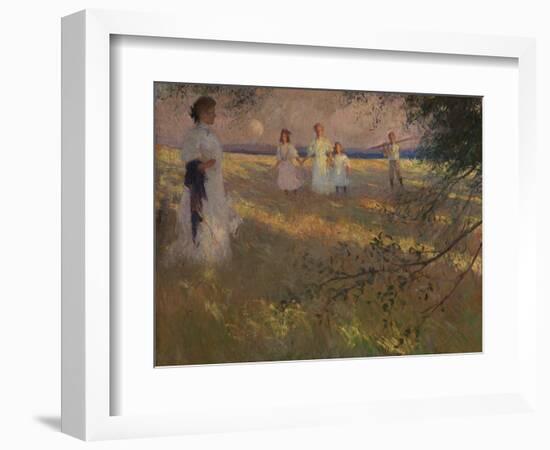 Evening Light, 1908 (Oil on Canvas)-Frank Weston Benson-Framed Giclee Print