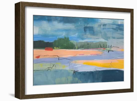 Evening Light 2-Jan Weiss-Framed Art Print