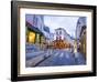 Evening light and restaurants, Montmartre region of Paris.-Sylvia Gulin-Framed Photographic Print