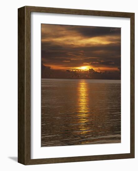 Evening Light by the Sea-Thonig-Framed Photographic Print