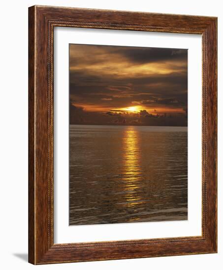 Evening Light by the Sea-Thonig-Framed Photographic Print