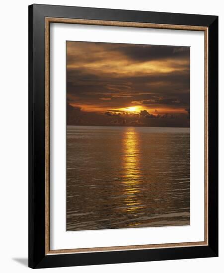 Evening Light by the Sea-Thonig-Framed Photographic Print