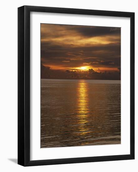 Evening Light by the Sea-Thonig-Framed Photographic Print