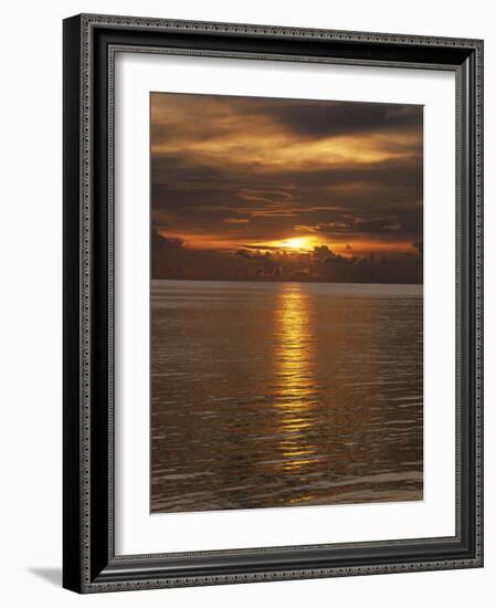 Evening Light by the Sea-Thonig-Framed Photographic Print