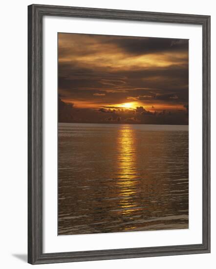 Evening Light by the Sea-Thonig-Framed Photographic Print