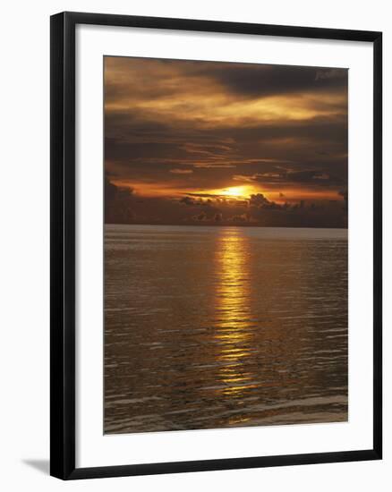 Evening Light by the Sea-Thonig-Framed Photographic Print