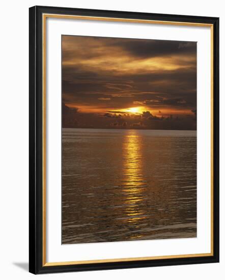 Evening Light by the Sea-Thonig-Framed Photographic Print