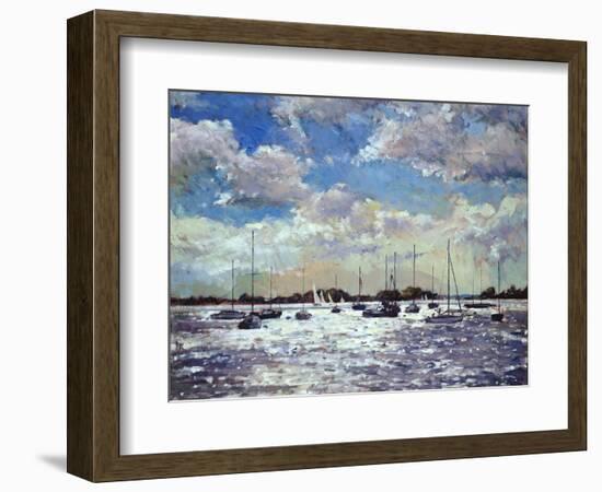 Evening Light, Gulf of Morbihan, 2002-Christopher Glanville-Framed Giclee Print