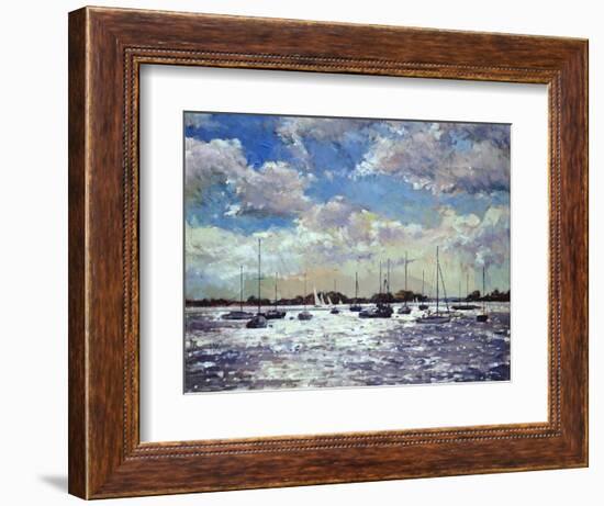 Evening Light, Gulf of Morbihan, 2002-Christopher Glanville-Framed Giclee Print