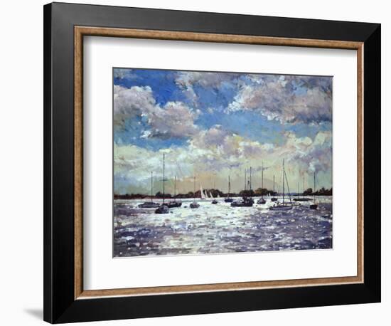 Evening Light, Gulf of Morbihan, 2002-Christopher Glanville-Framed Giclee Print