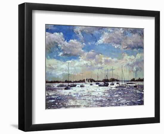 Evening Light, Gulf of Morbihan, 2002-Christopher Glanville-Framed Giclee Print