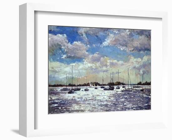 Evening Light, Gulf of Morbihan, 2002-Christopher Glanville-Framed Giclee Print