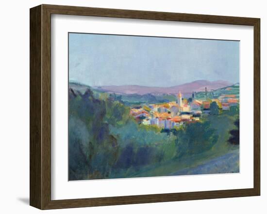 Evening Light in Provence, 1992-Pamela Scott Wilkie-Framed Giclee Print