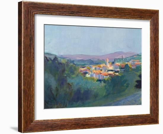 Evening Light in Provence, 1992-Pamela Scott Wilkie-Framed Giclee Print