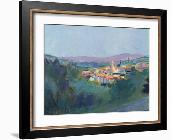 Evening Light in Provence, 1992-Pamela Scott Wilkie-Framed Giclee Print