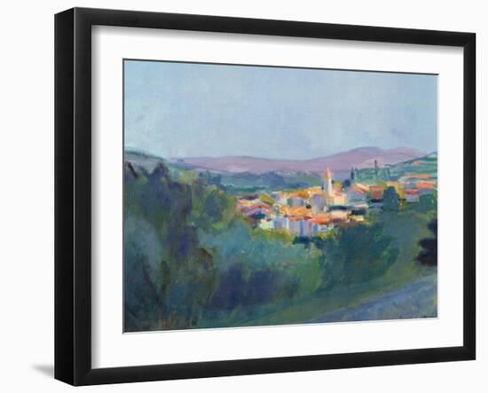 Evening Light in Provence, 1992-Pamela Scott Wilkie-Framed Giclee Print