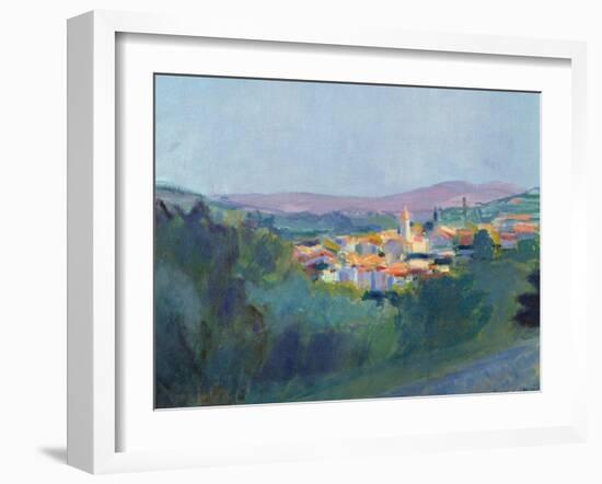 Evening Light in Provence, 1992-Pamela Scott Wilkie-Framed Giclee Print