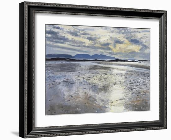 Evening Light, Low Tide, 2013-Charles Simpson-Framed Giclee Print