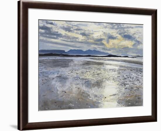 Evening Light, Low Tide, 2013-Charles Simpson-Framed Giclee Print