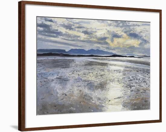 Evening Light, Low Tide, 2013-Charles Simpson-Framed Giclee Print