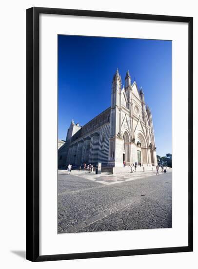 Evening Light on Cathedral of Orvieto-Terry Eggers-Framed Photographic Print