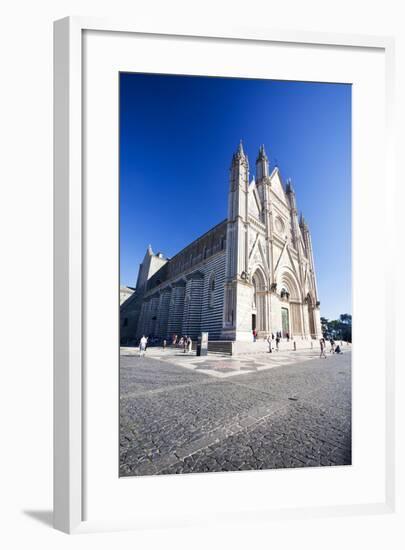 Evening Light on Cathedral of Orvieto-Terry Eggers-Framed Photographic Print