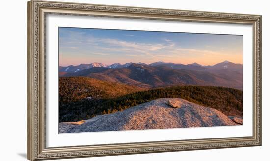 Evening Light on the Adirondack High Peaks, Adirondack Mountains, Adirondack Park-null-Framed Photographic Print