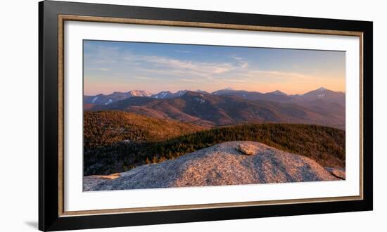 Evening Light on the Adirondack High Peaks, Adirondack Mountains, Adirondack Park-null-Framed Photographic Print