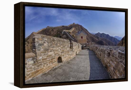 Evening Light on the Great Wall of China-Terry Eggers-Framed Premier Image Canvas