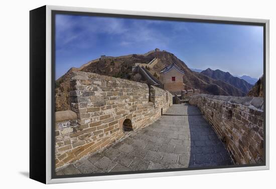 Evening Light on the Great Wall of China-Terry Eggers-Framed Premier Image Canvas