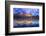 Evening Light on the Palisades in Dusy Basin, Kings Canyon National Park-Russ Bishop-Framed Photographic Print