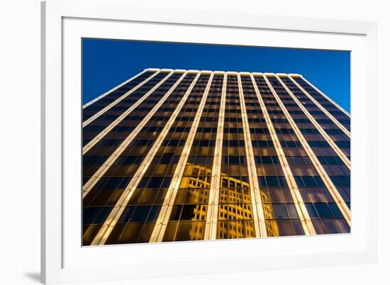 Evening Light on the Pnc Bank Building in Downtown Wilmington, Delaware.-Jon Bilous-Framed Photographic Print