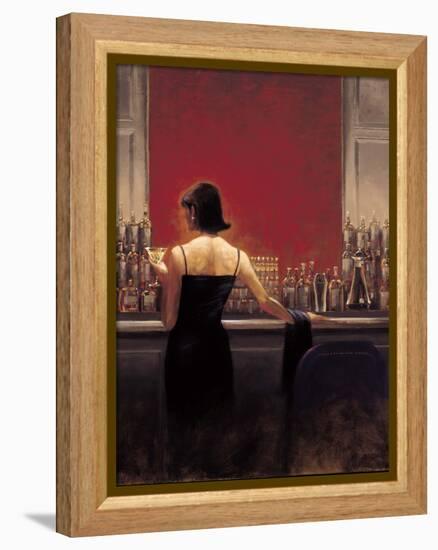 Evening Lounge-Brent Lynch-Framed Stretched Canvas