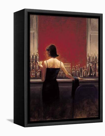 Evening Lounge-Brent Lynch-Framed Stretched Canvas