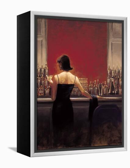 Evening Lounge-Brent Lynch-Framed Stretched Canvas