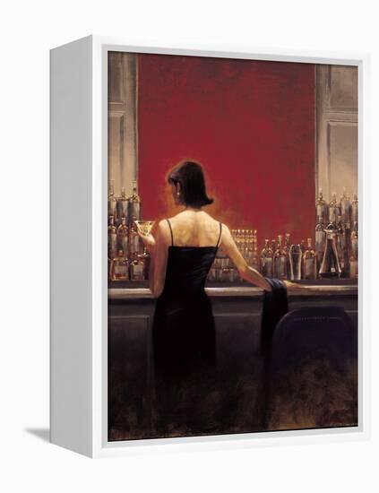 Evening Lounge-Brent Lynch-Framed Stretched Canvas