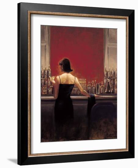 Evening Lounge-Brent Lynch-Framed Art Print