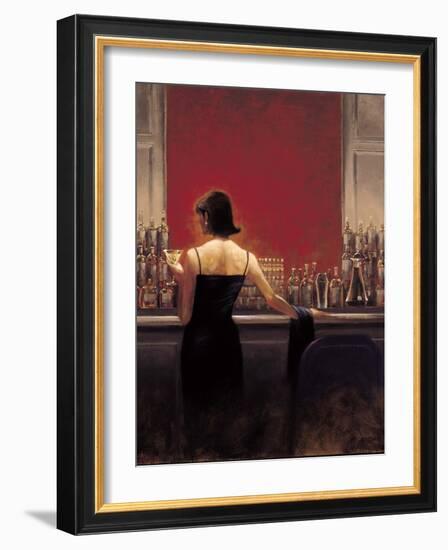 Evening Lounge-Brent Lynch-Framed Art Print