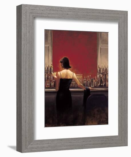 Evening Lounge-Brent Lynch-Framed Art Print