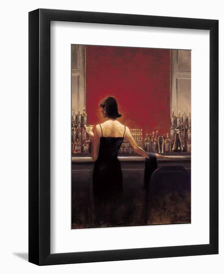 Evening Lounge-Brent Lynch-Framed Premium Giclee Print