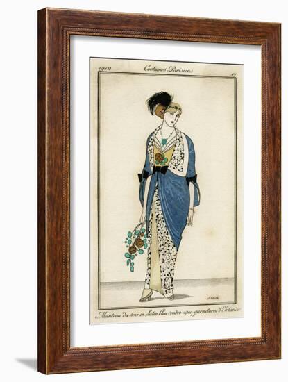 Evening Mantle 1912-J Gose-Framed Art Print