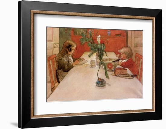 Evening Meal, 1905-Carl Larsson-Framed Art Print