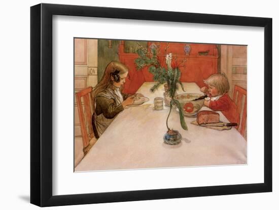 Evening Meal, 1905-Carl Larsson-Framed Art Print