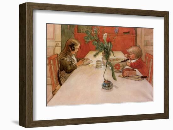 Evening Meal, 1905-Carl Larsson-Framed Art Print