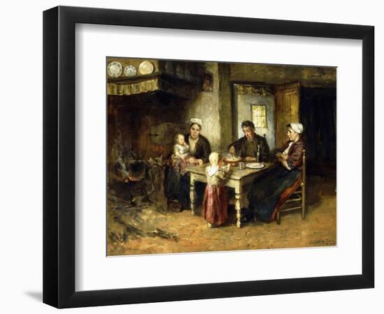 Evening Meal-Bernard de Hoog-Framed Giclee Print