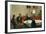 Evening Meeting, the Maerker Family, Menzel and His Sister at the Table-null-Framed Giclee Print