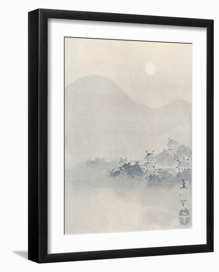 'Evening Mist in the Valley', c1801-Mori Sosen-Framed Giclee Print