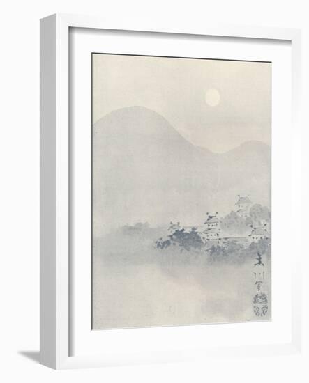 'Evening Mist in the Valley', c1801-Mori Sosen-Framed Giclee Print