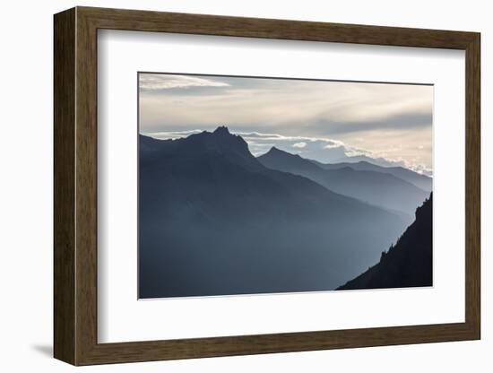 Evening Mood About Klosters-Armin Mathis-Framed Photographic Print