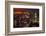 Evening Mood in the Metropolis of Hamburg on the Elbe River-Thomas Ebelt-Framed Photographic Print